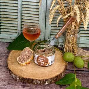 Terrine de foie de cerf - Ferme Les 2 Noix'elles à Mainzac en Charente